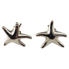 Tiffany & Co. Pendientes Elsa Peretti de plata de ley con forma de estrella de mar #21363