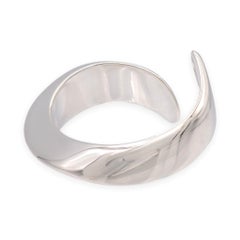 Tiffany & Co. Elsa Peretti Sterling Silver Swirl Cuff Bracelet