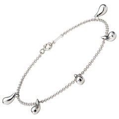 Tiffany & Co. Elsa Peretti Sterling Silber Teardrop-Armband