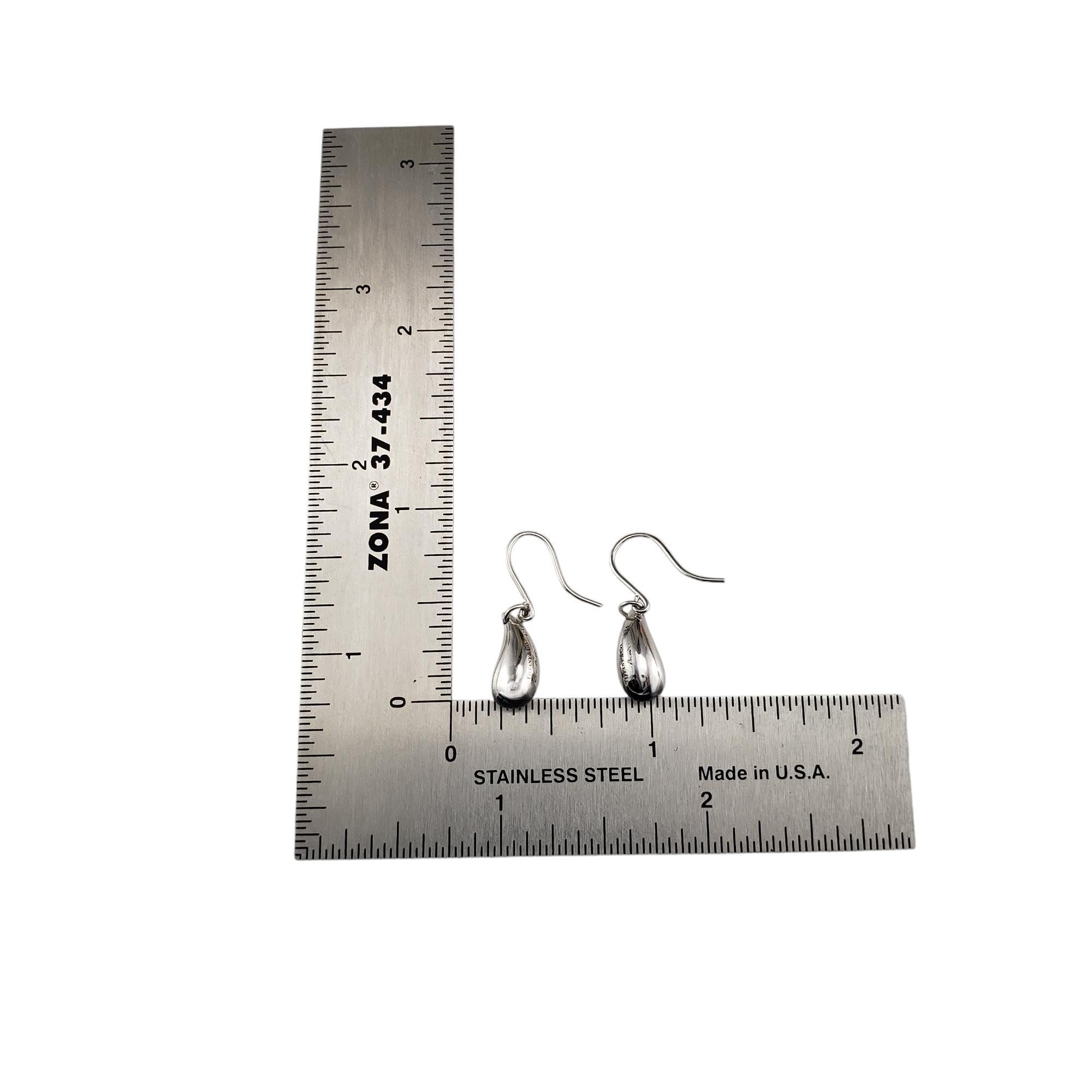 Tiffany & Co. Elsa Peretti Sterling Silver Teardrop Earrings #18757 1
