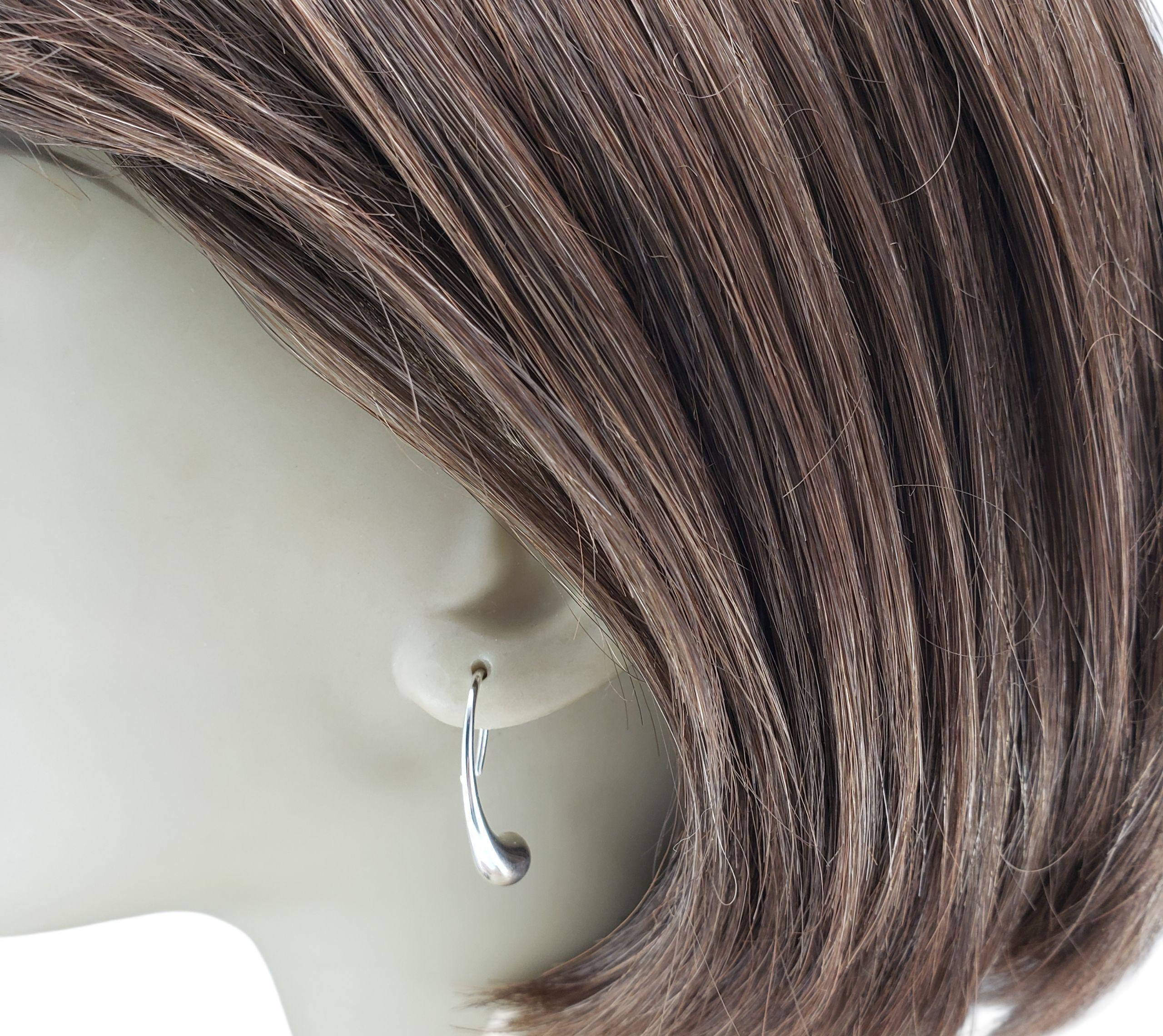 Tiffany & Co. Elsa Peretti Orecchini a goccia in argento 925 con scatola  #23028 in vendita 4