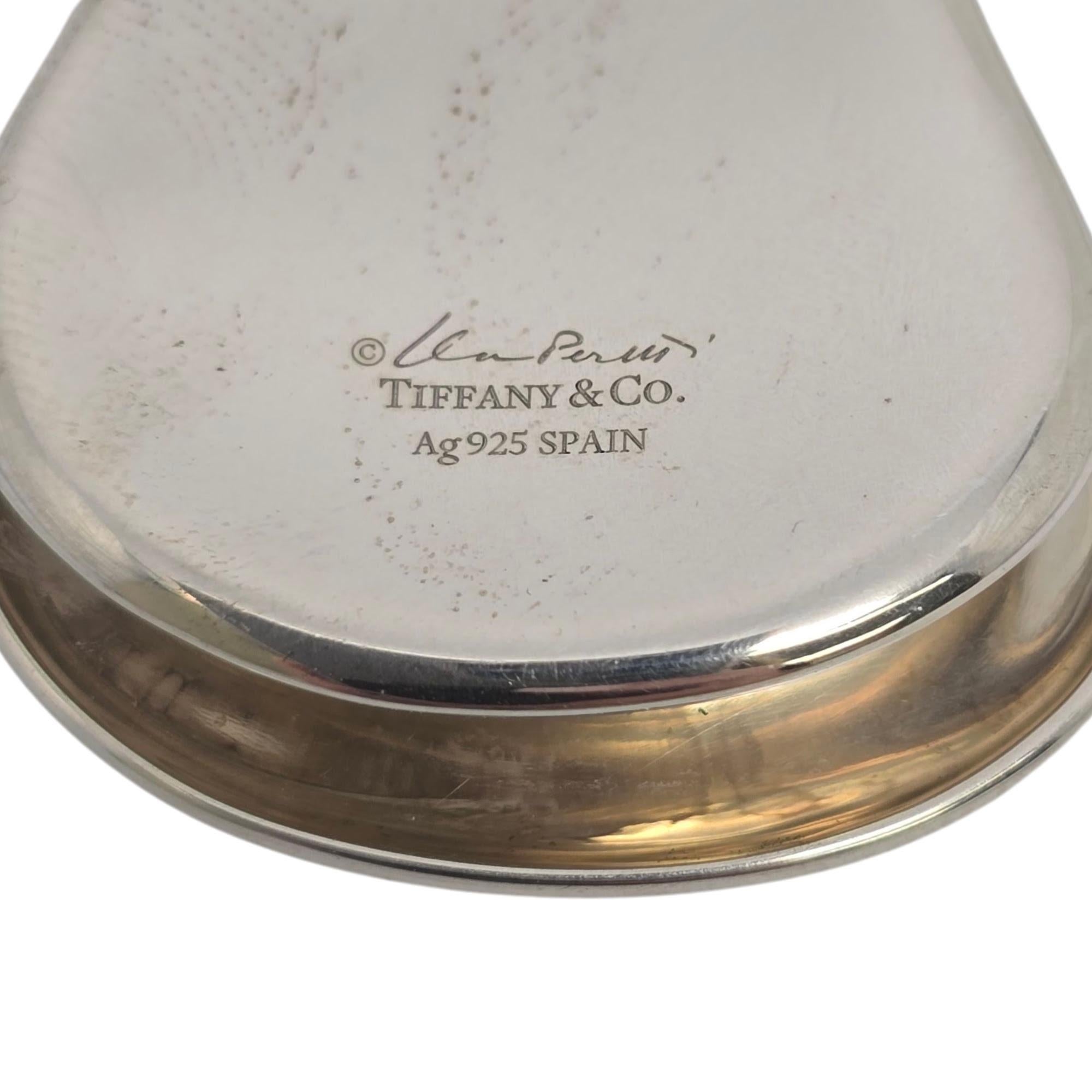 Tiffany & Co Elsa Peretti Sterling Silver Thumbprint Money Clip  #21828 en vente 2