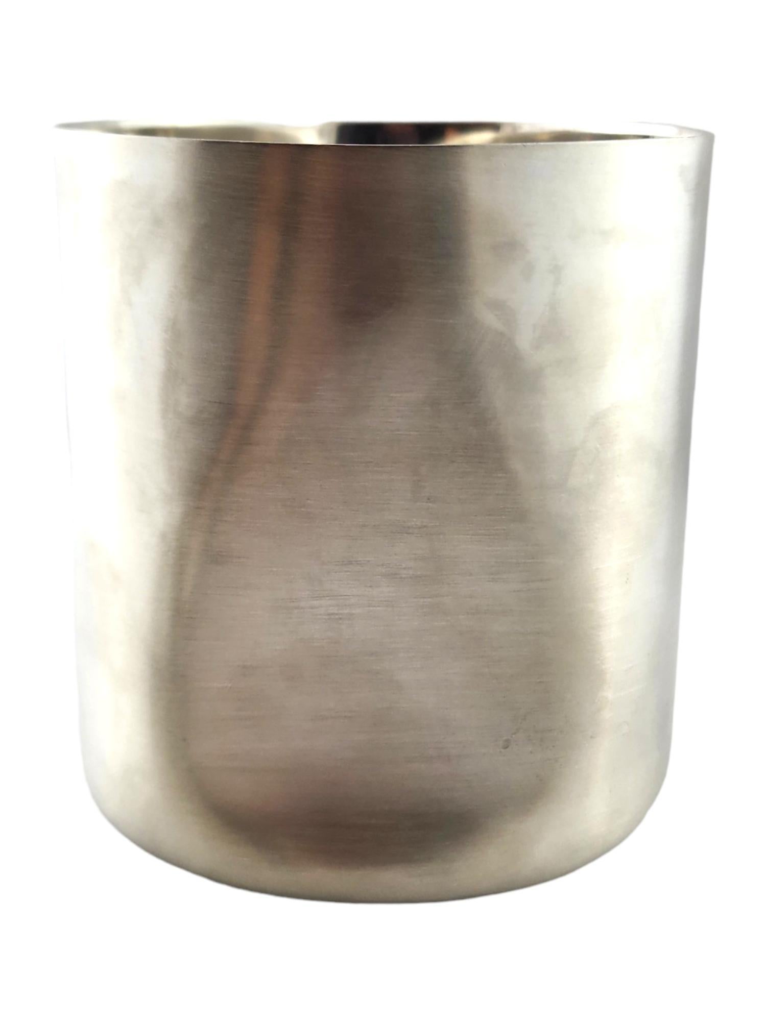 Women's Tiffany & Co Elsa Peretti Sterling Silver Thumbprint Water Cup #18359
