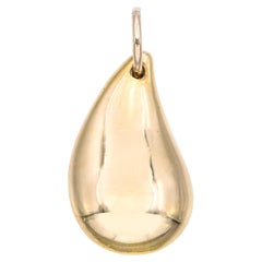 Tiffany & Co Elsa Peretti Teardrop 18k Yellow Gold Pendant