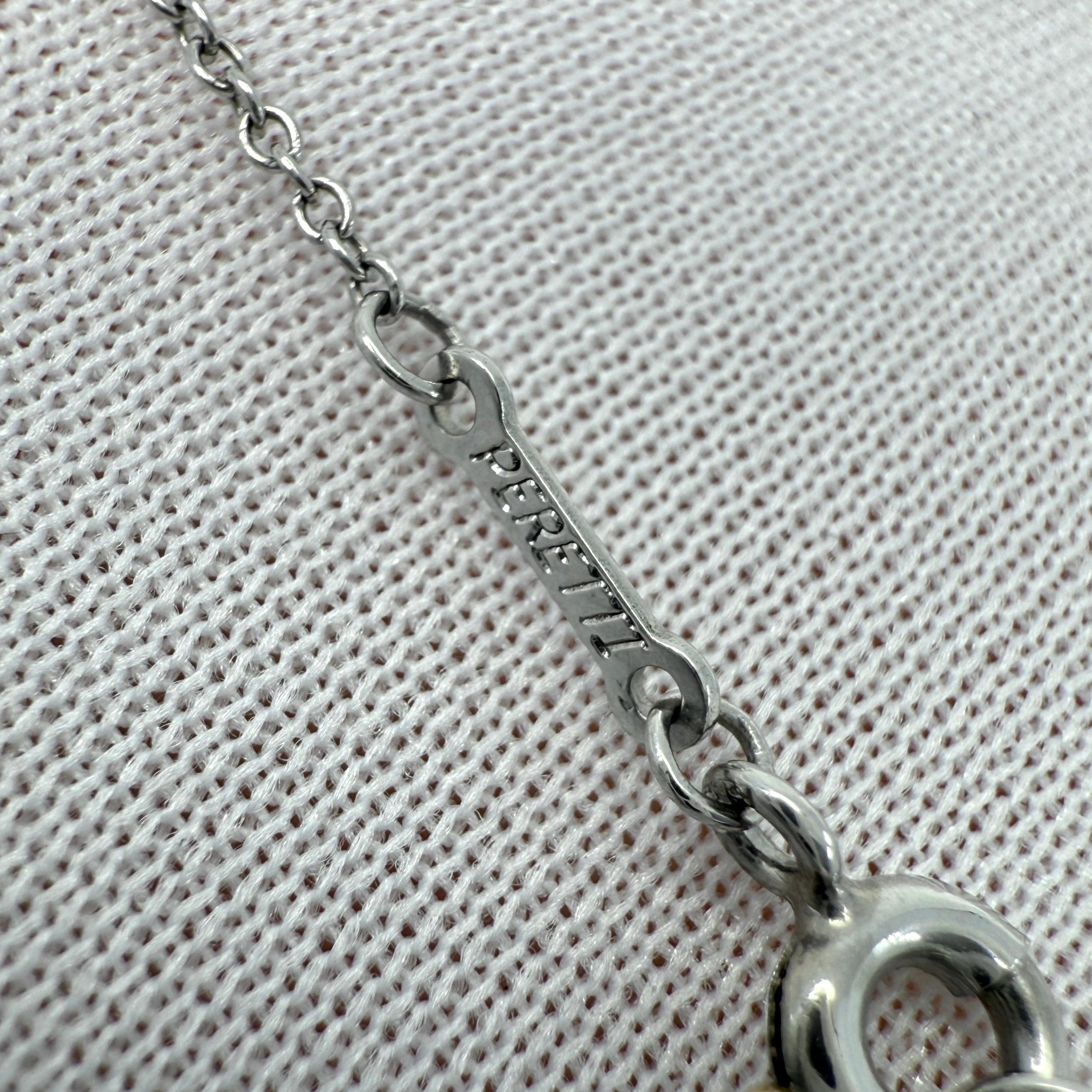 Tiffany & Co. Collana con diamante a goccia in platino 950 di Elsa Peretti in vendita 2