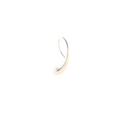 Tiffany & Co. Elsa Peretti Teardrop Earrings Sterling Silver