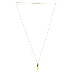 Tiffany & Co. Elsa Peretti Teardrop Halskette 18K Gelbgold groß
