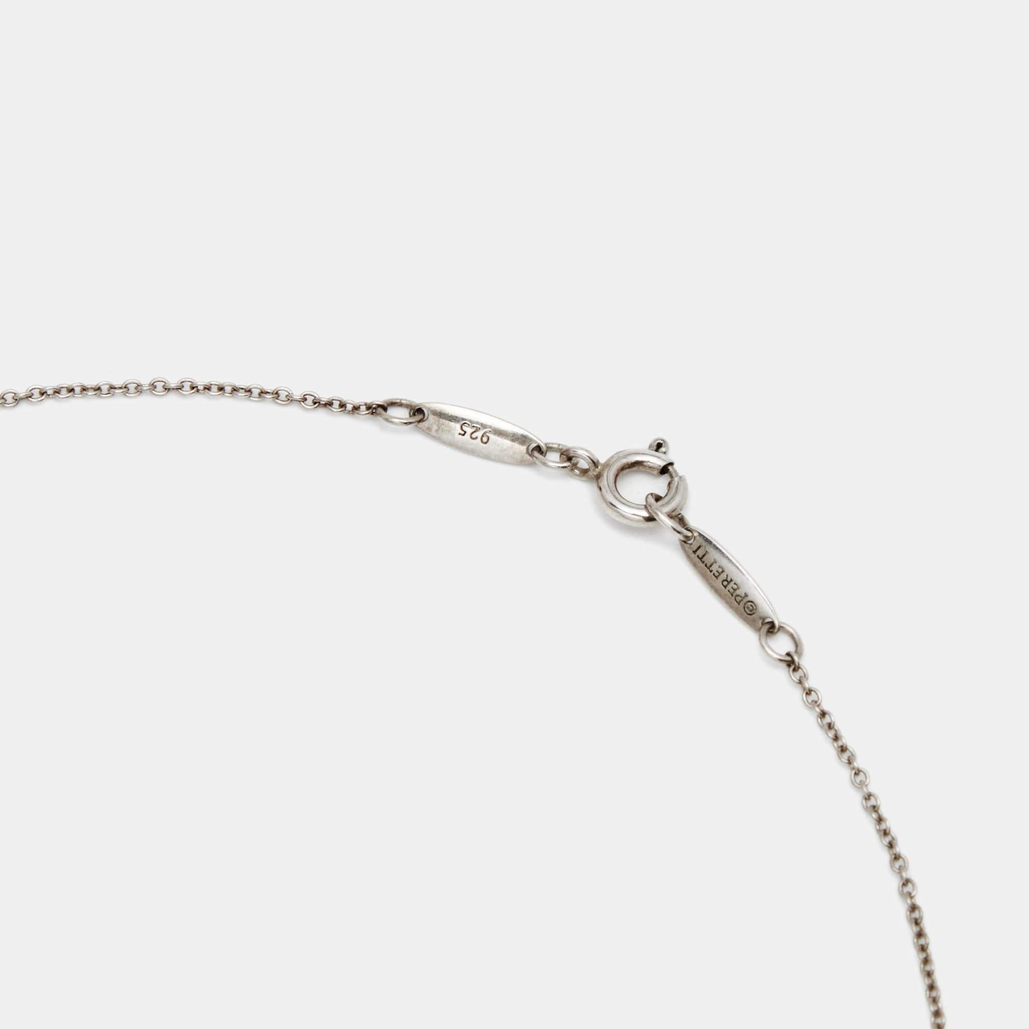 tiffany and co teardrop necklace