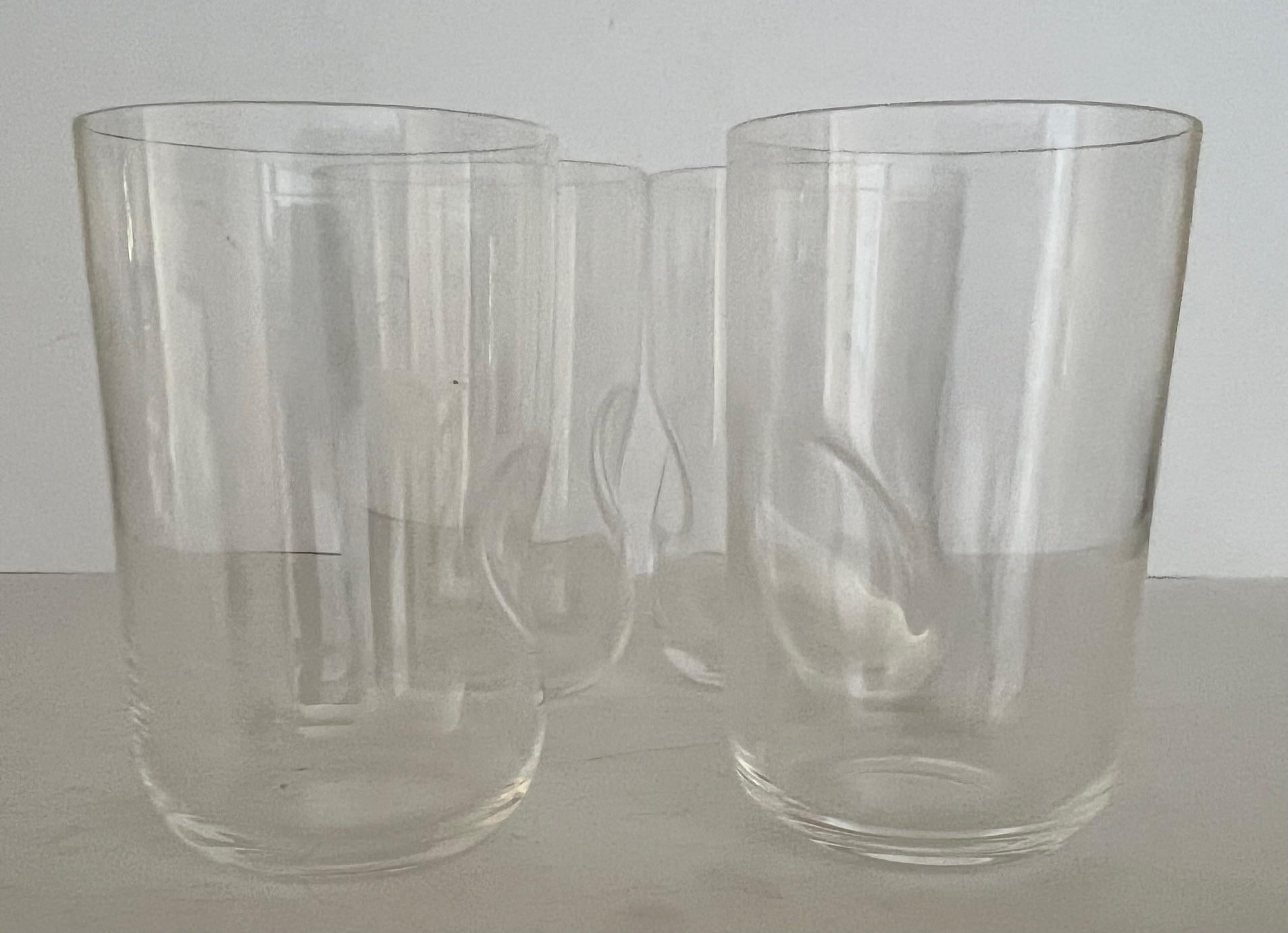 Tiffany & Co, Elsa Peretti Copas con huella dactilar - Set de 4 en Bueno estado para la venta en Ross, CA