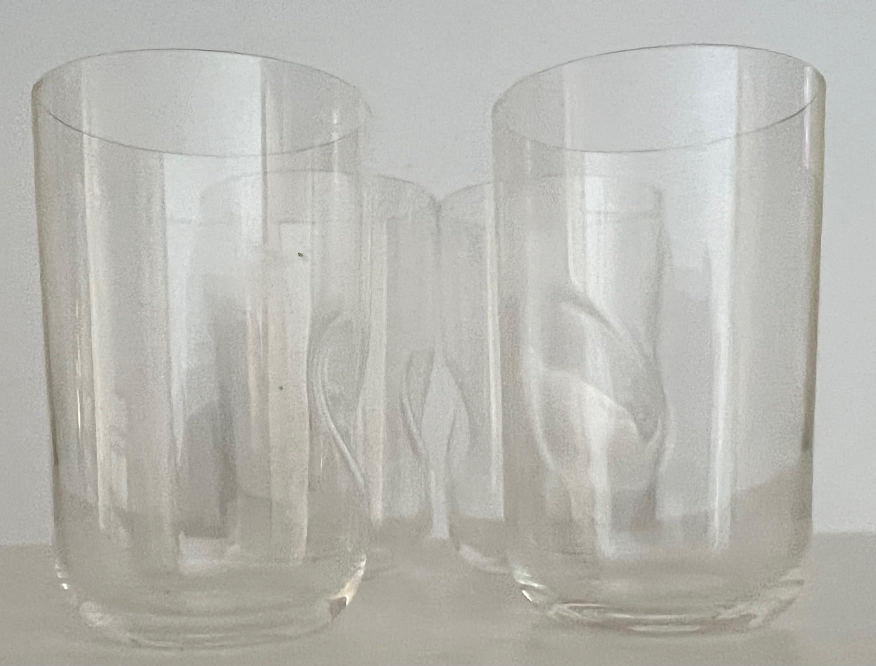 Tiffany & Co, Elsa Peretti Copas con huella dactilar - Set de 4 Siglo XXI y contemporáneo en venta