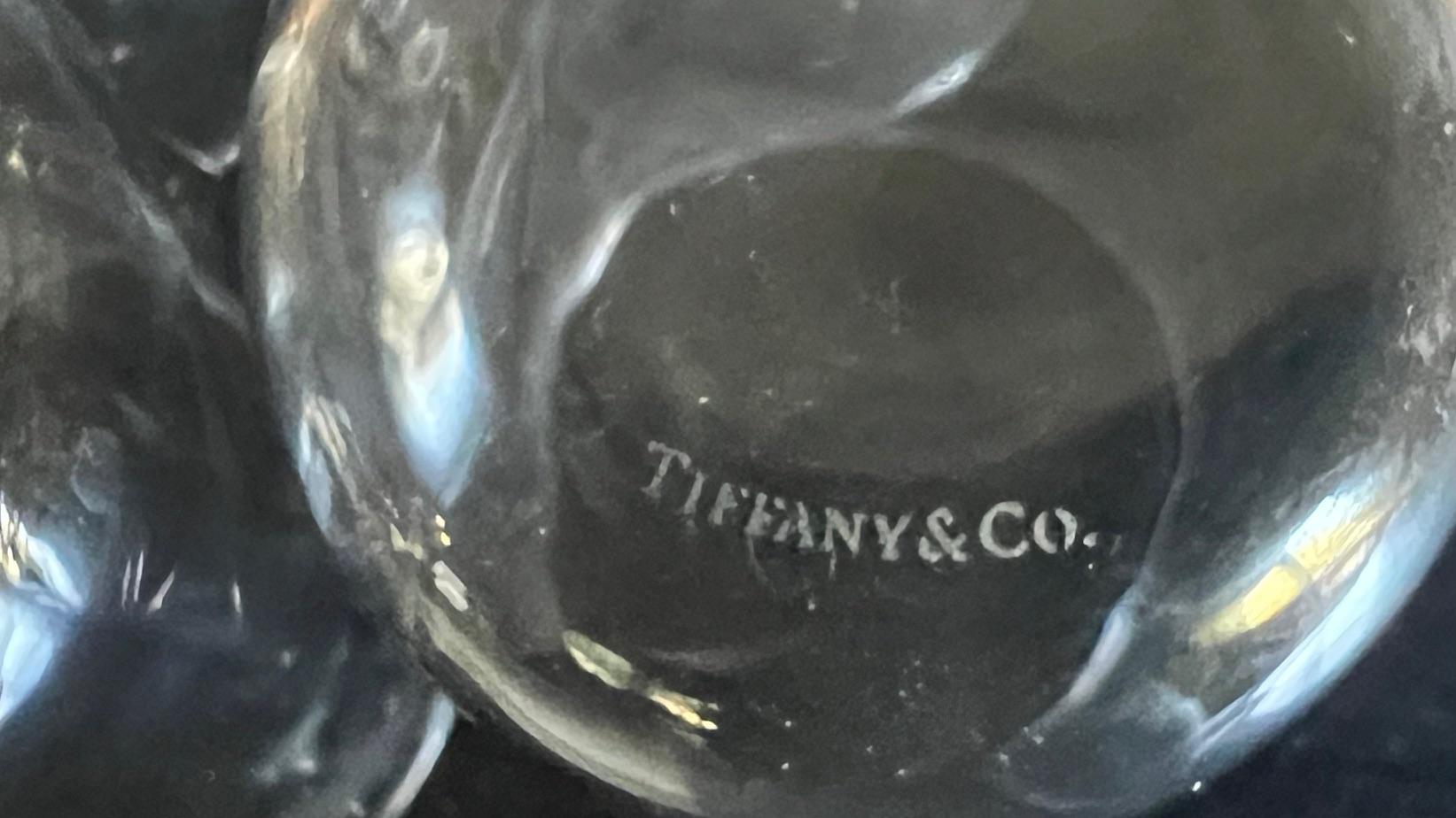 Tiffany & Co, Elsa Peretti Copas con huella dactilar - Set de 4 en venta 1
