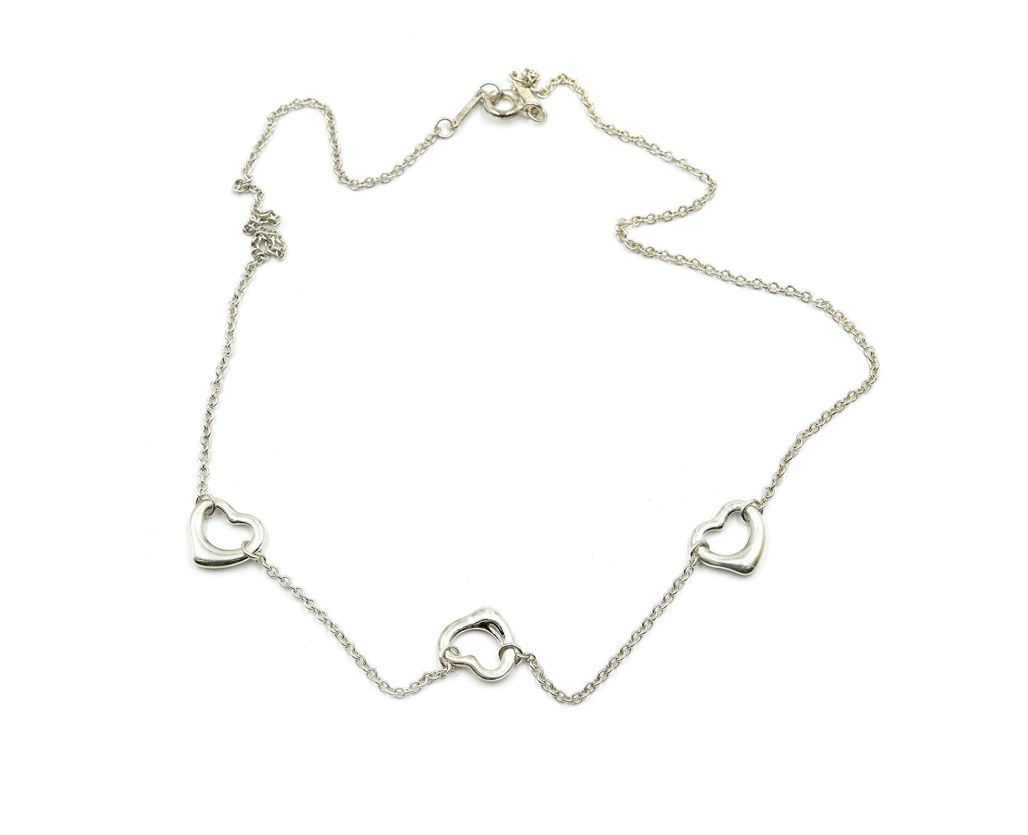 tiffany's sterling silver necklace