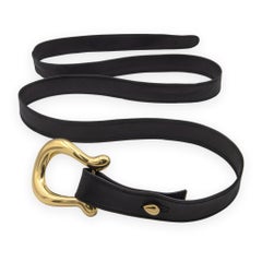 Tiffany & Co. Elsa Peretti Cintura con fibbia in oro 18 carati con ferro di cavallo equestre vintage