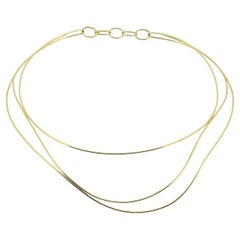 Tiffany 
Co. Elsa Peretti Wave Necklace