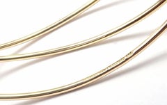 Tiffany & Co Elsa Peretti Wave Three-Row Yellow Gold Bangle Bracelet