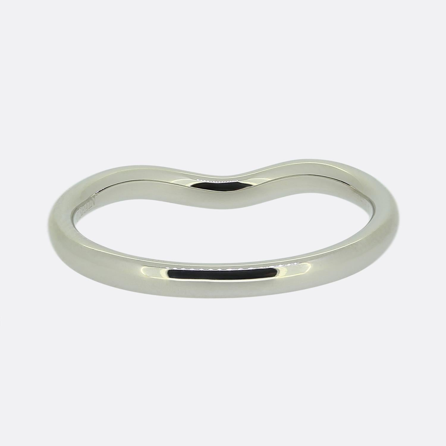 Tiffany & Co. Elsa Peretti Wedding Band Ring en Excelente estado para la venta en London, GB