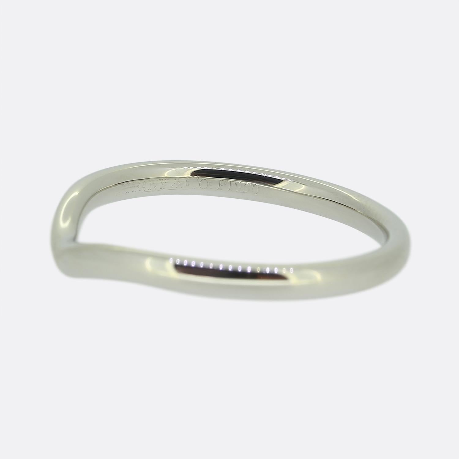 Femenino o masculino Tiffany & Co. Elsa Peretti Wedding Band Ring en venta
