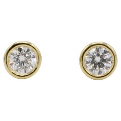 Tiffany
Co. Elsa Peretti Yellow Gold 1.10 Carat Natural Diamond Stud Earrings Tiffany
Co. Elsa Peretti Yellow Gold 1.10 Carat Natural Diamond Stud Earrings
