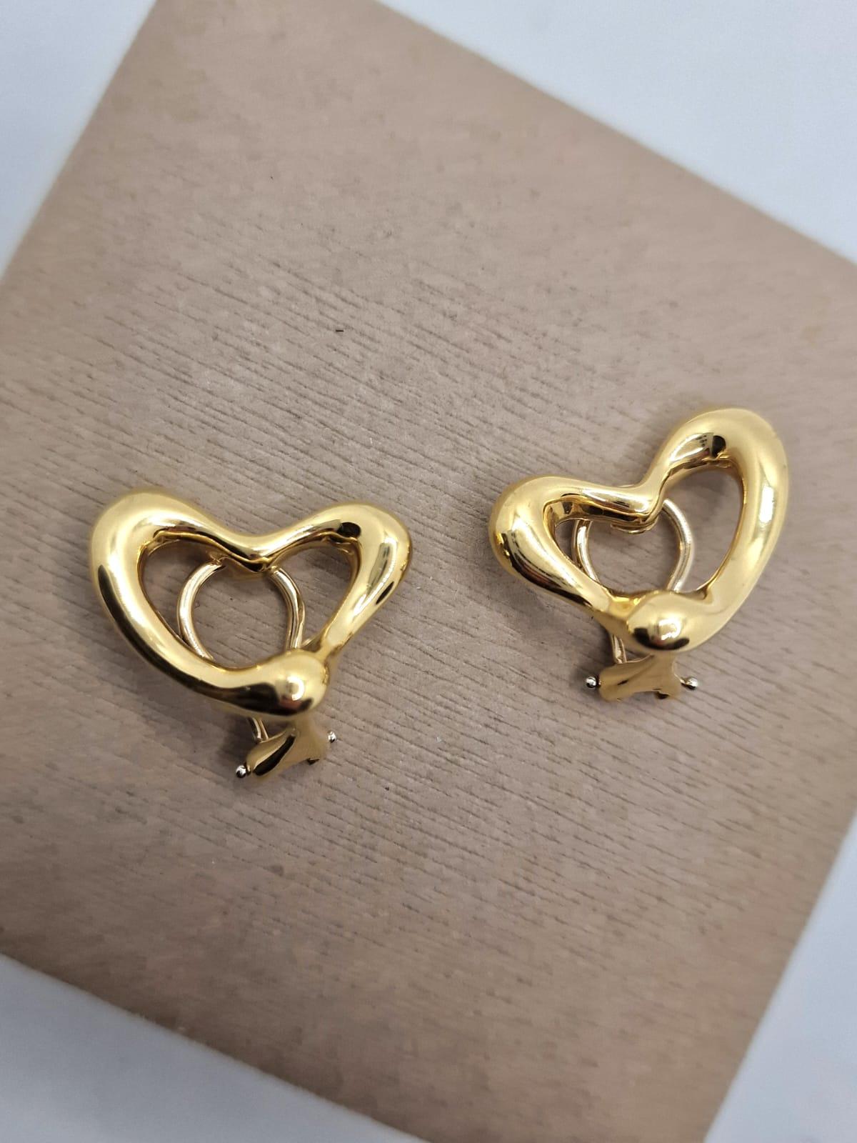 tiffany and co heart earrings