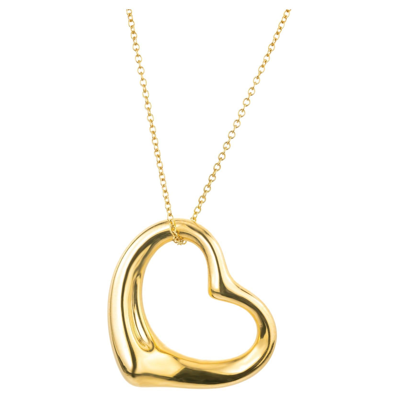 What does a diamond heart necklace mean?