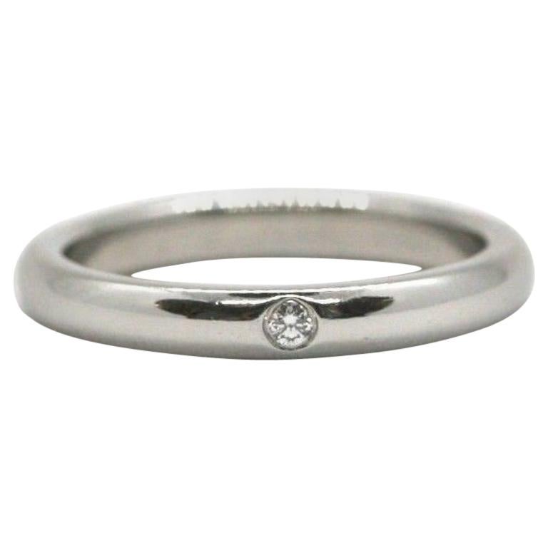 Tiffany & Co. Elsa Perritti Platinum Diamond Ring