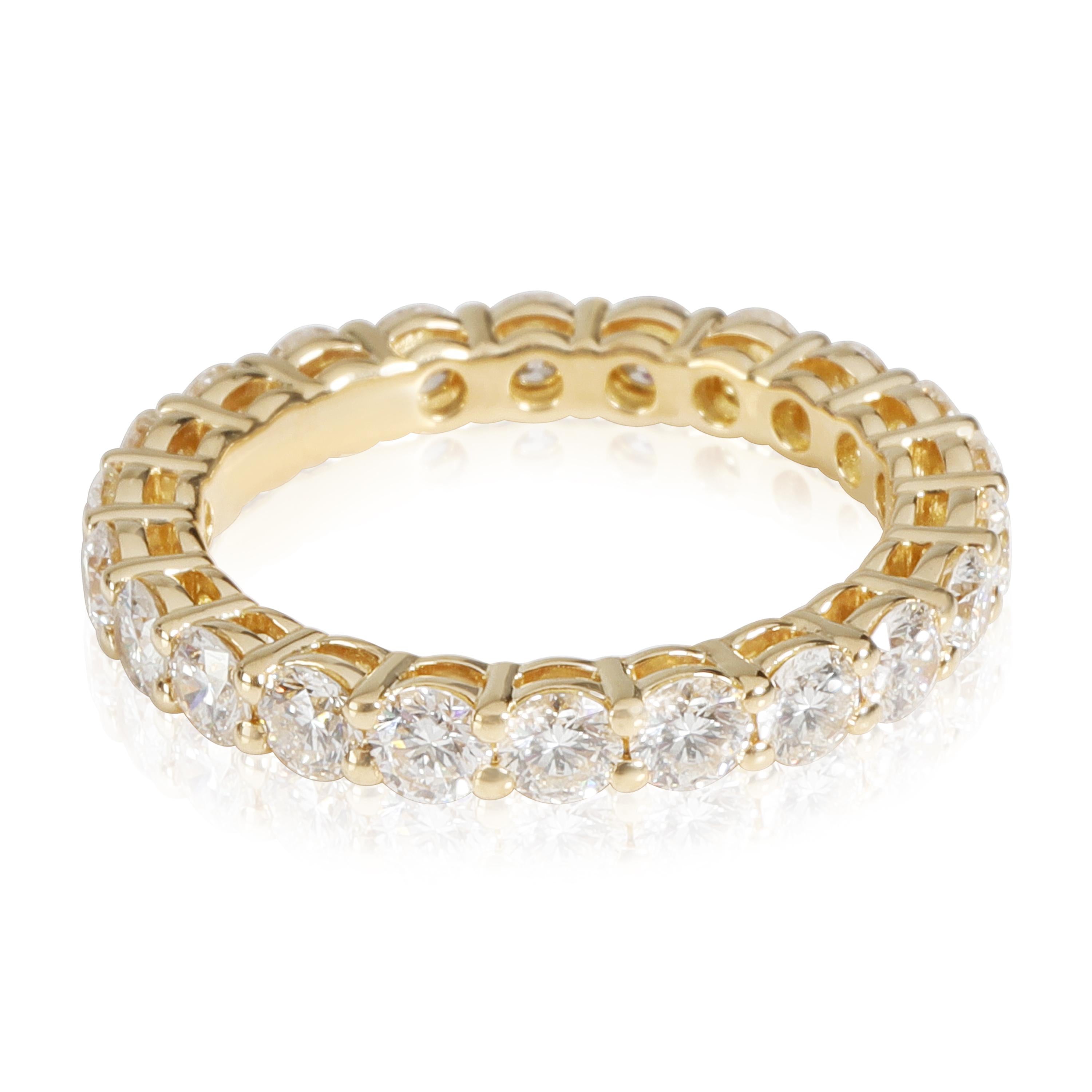  Tiffany & Co. Bracelet d'éternité en or jaune 18 carats avec diamants 1,80 carat poids total Unisexe 
