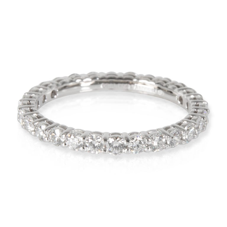 Tiffany and Co. Embrace Diamond Eternity Band in Platinum ...