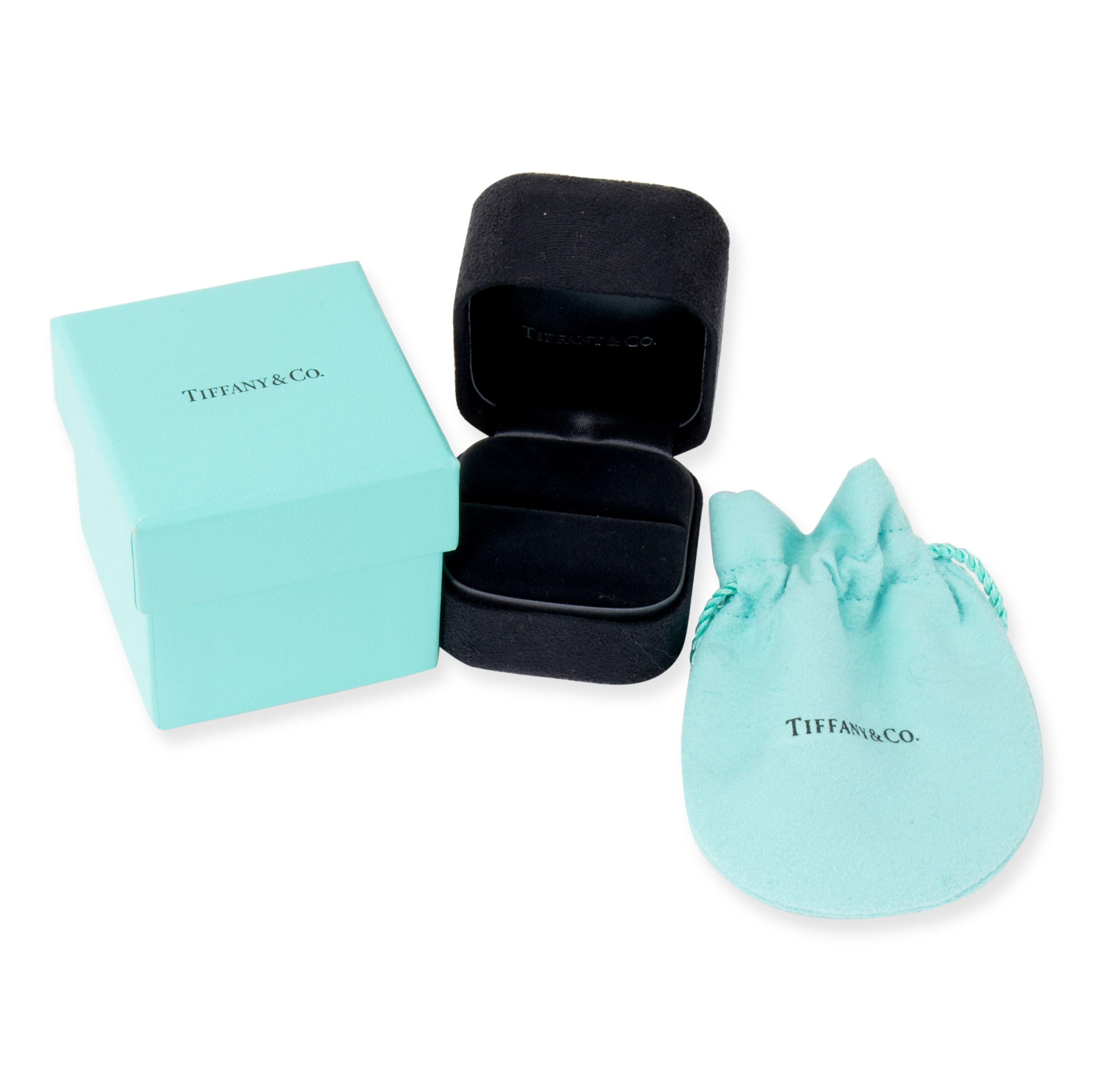 Tiffany & Co. Embrace Diamond Eternity Band in Platinum 0.85 Carat In Excellent Condition In New York, NY