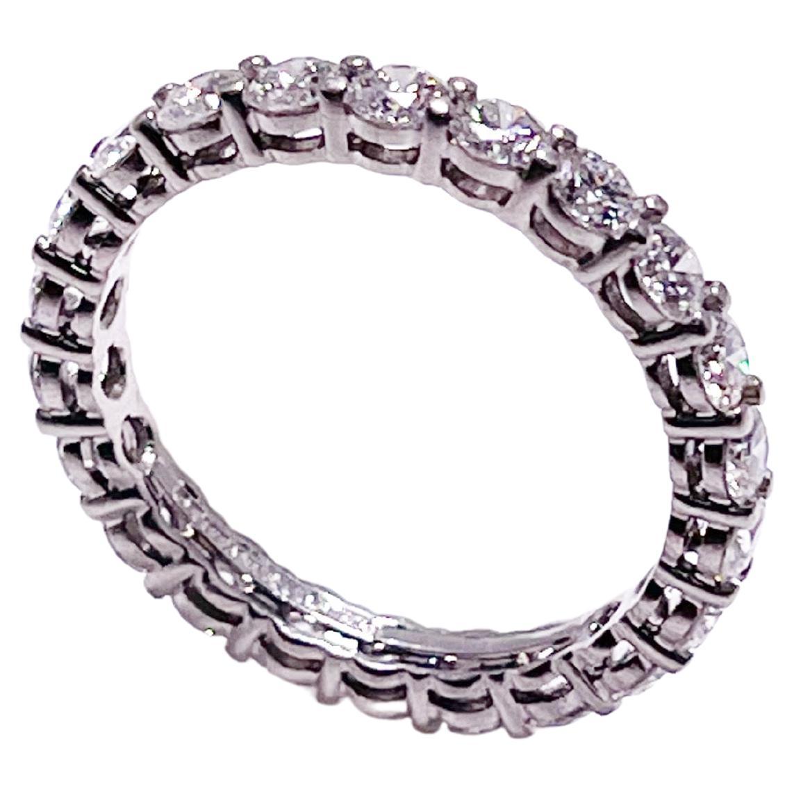 Tiffany & Co. Embrace Eternity Diamond Ring Platinum For Sale
