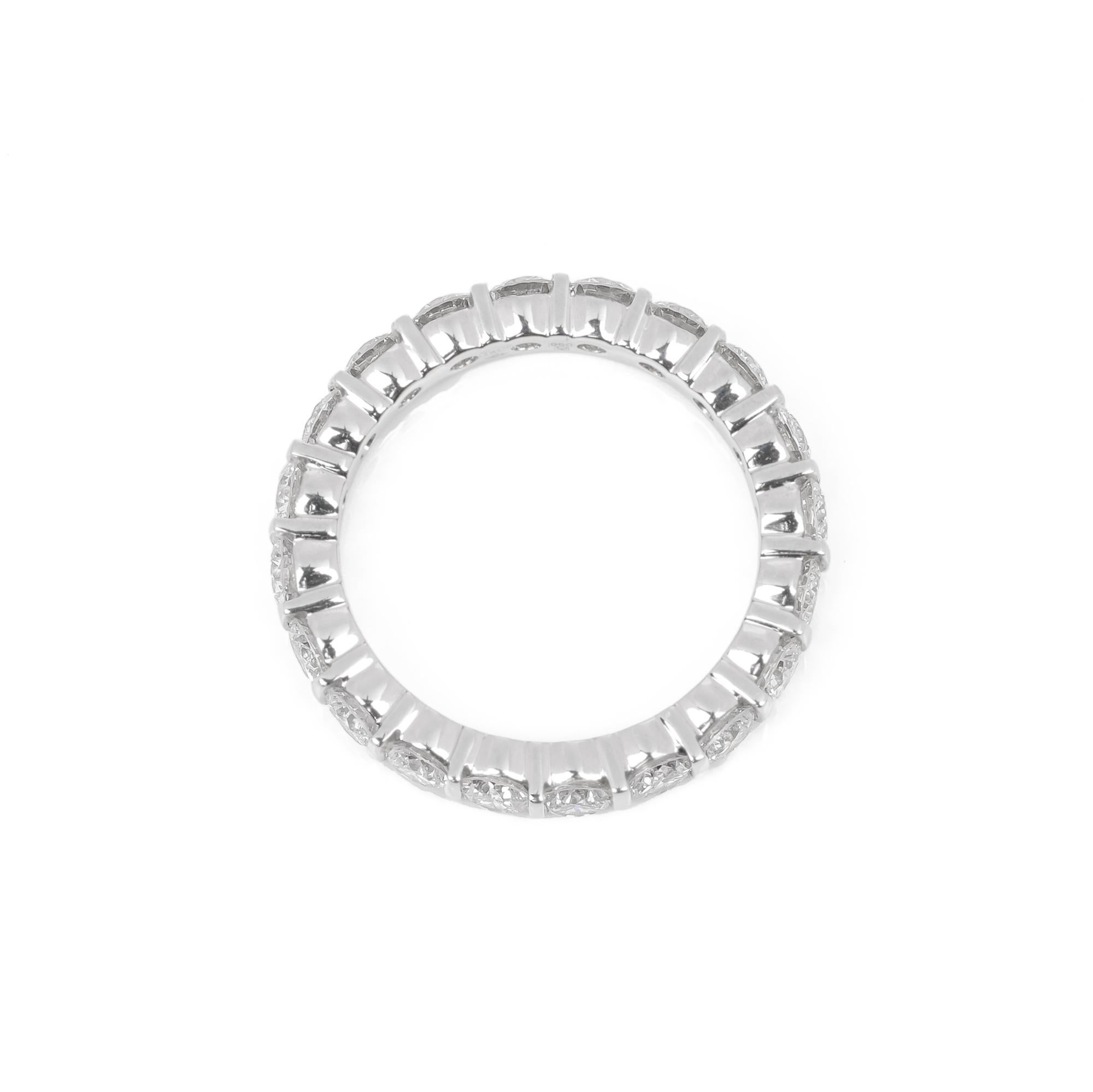 Contemporary Tiffany & Co Embrace Full Diamond Band Ring For Sale