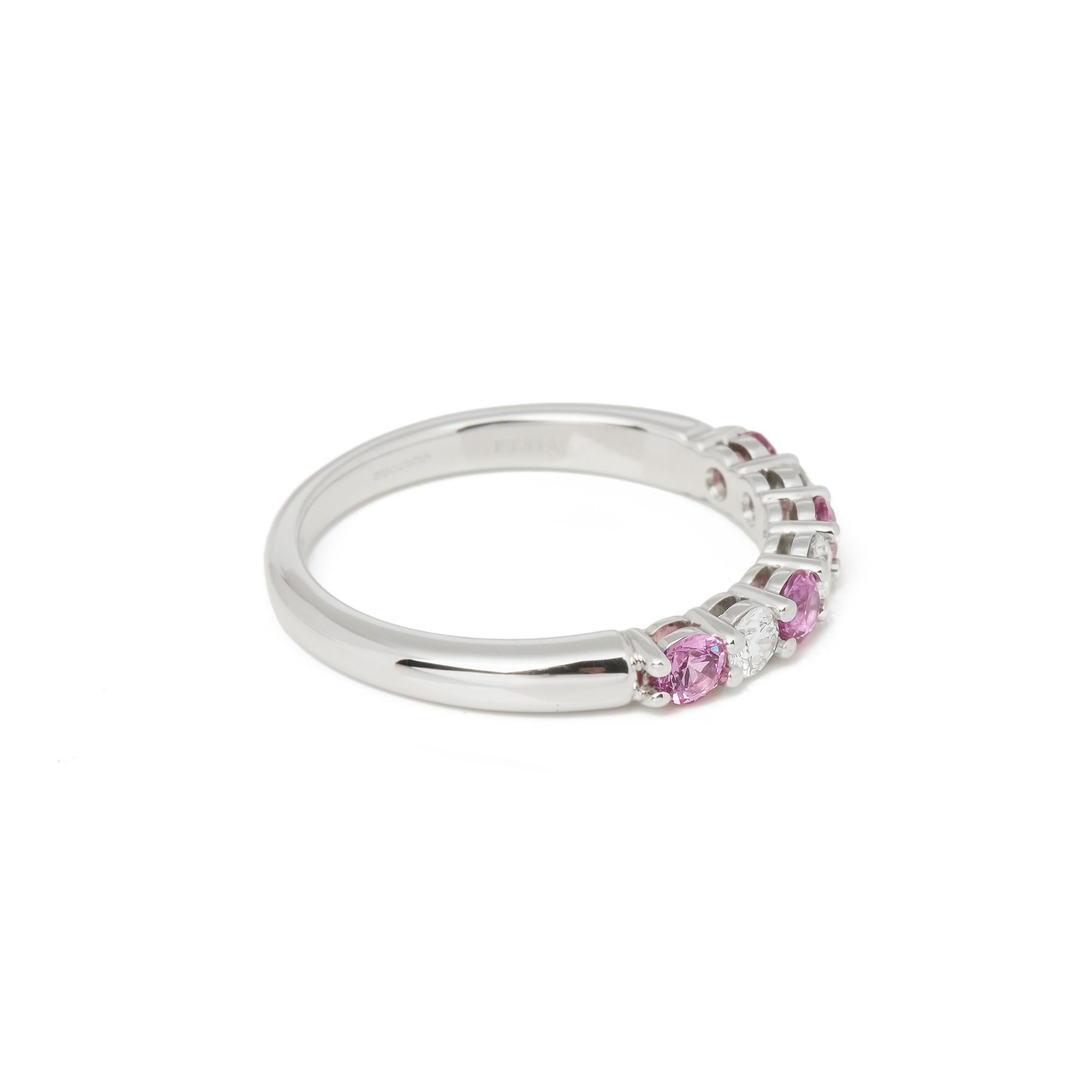 tiffany novo pink sapphire ring