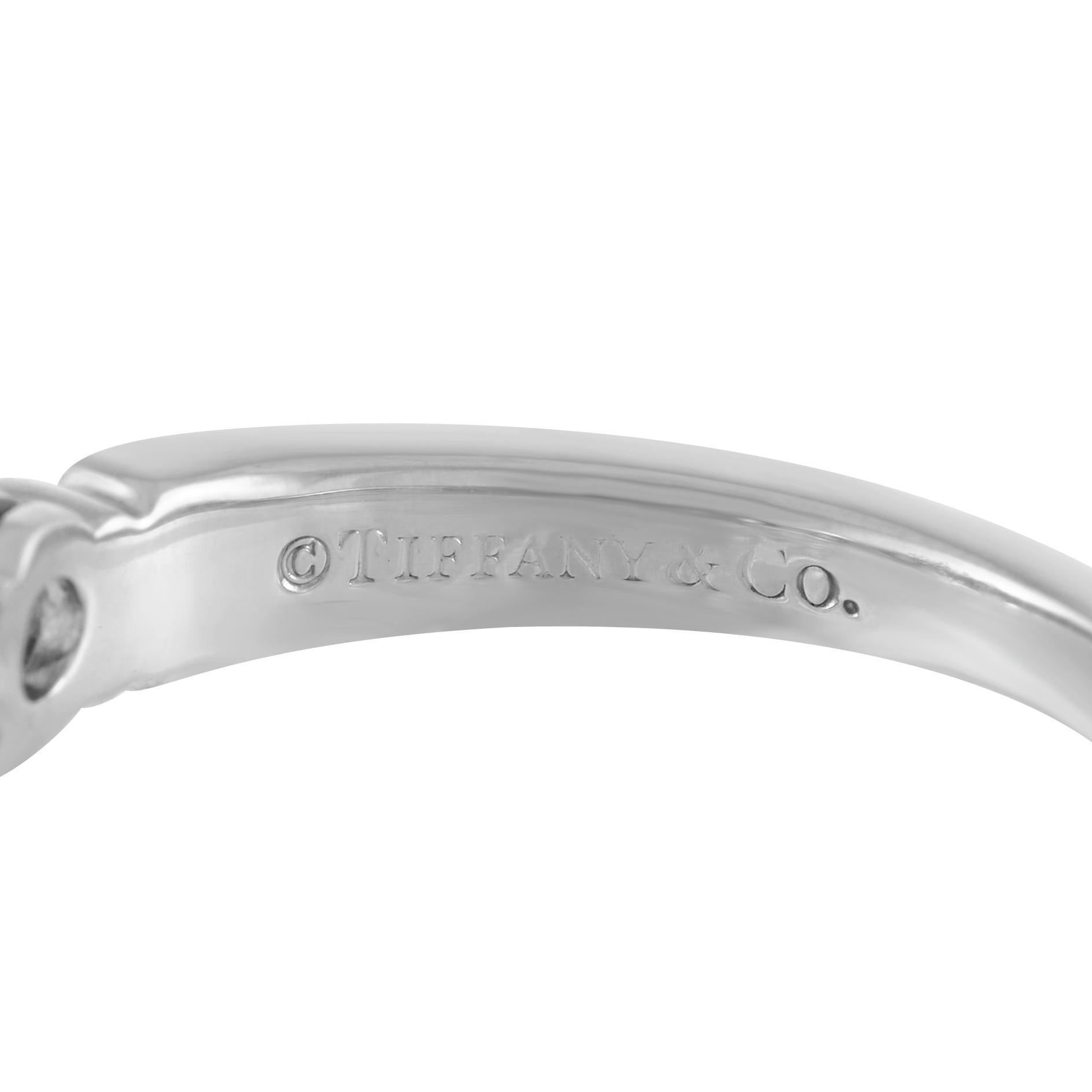 Women's Tiffany & Co. Embrace Platinum 1.00 Ct Diamond Wedding Band Ring