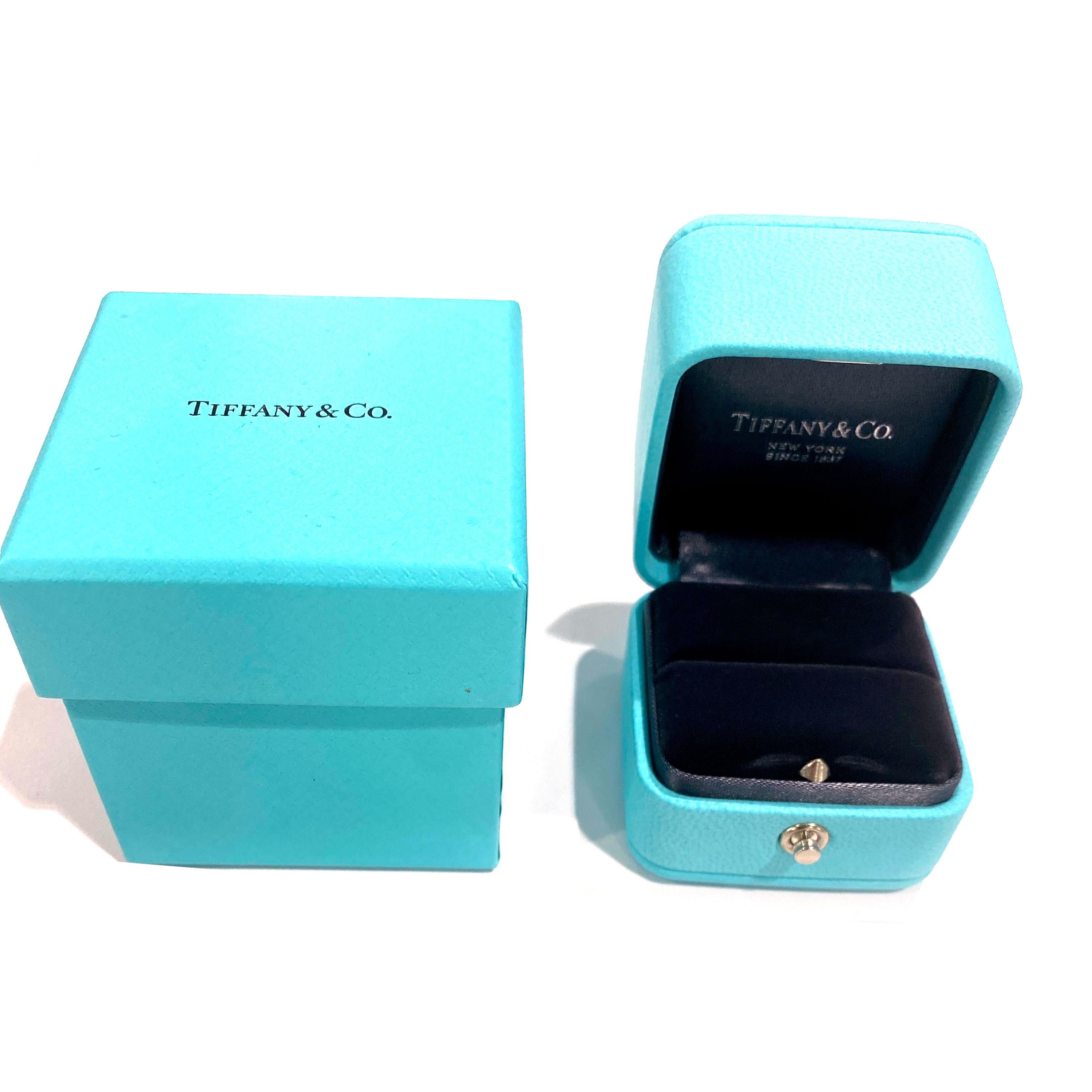 Tiffany & Co. Embrace Ruby and Diamond Band in Platinum 0.25 CTW In Excellent Condition In New York, NY