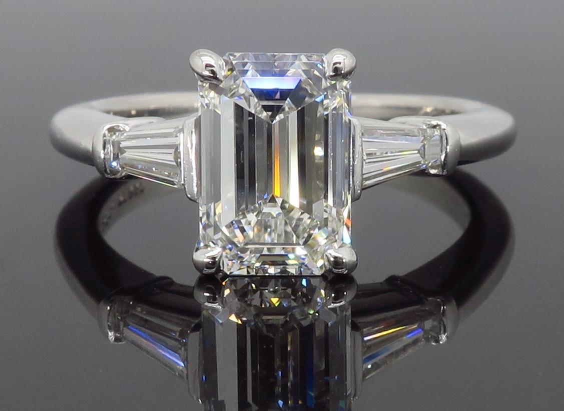 emerald-cut engagement rings tiffany