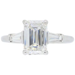 Tiffany & Co. Emerald Cut Diamond Engagement Ring