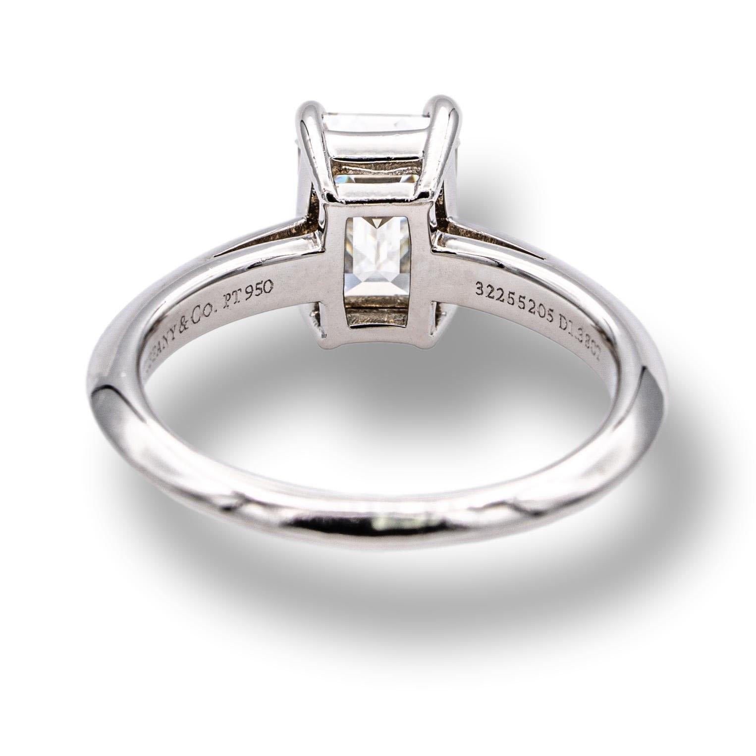 tiffany emerald engagement ring