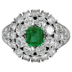 Tiffany & Co. Emerald Diamond Ring