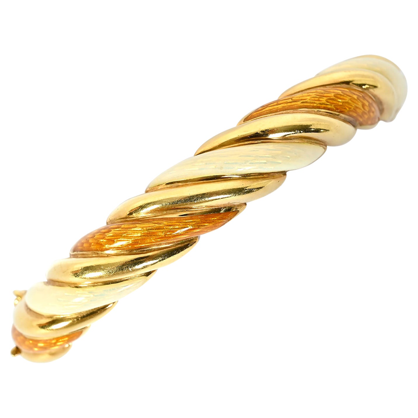 Tiffany & Co. Enamel Bangle Bracelet