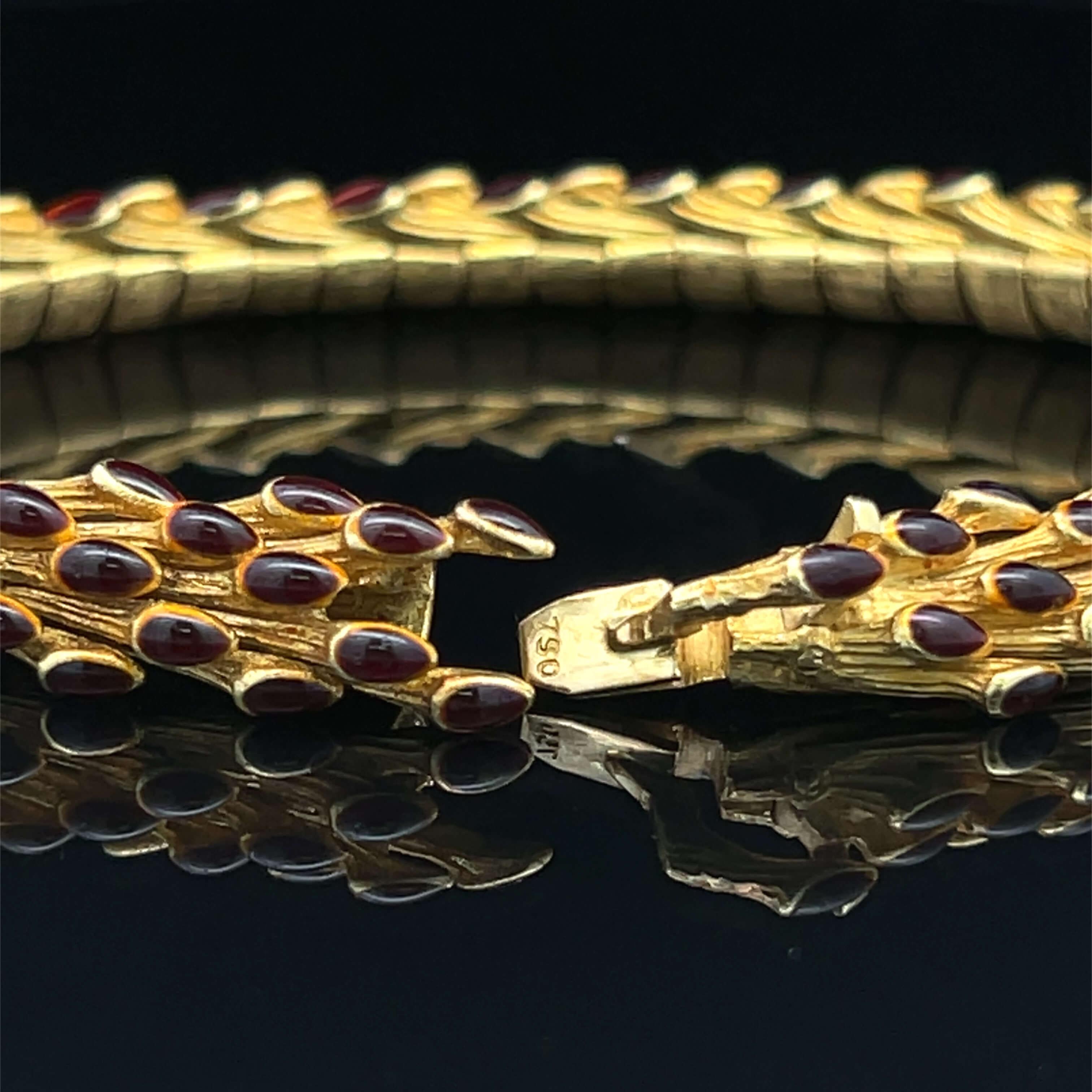 Tiffany & Co. Bracciale a squame di drago smaltato CIRCA 1960 in vendita 1