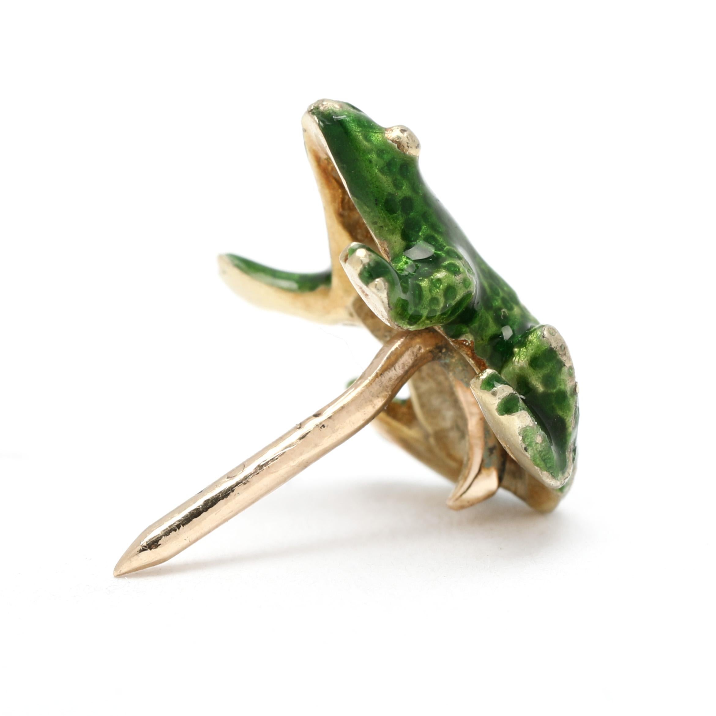 Length: 12.9 mm

Width: 9.9 mm

Weight: 1.2 dwts. / 1.8 grams

Stamps: 14k Tiffany & Co.

A Couple Of Things to Note:
* This is a vintage item and may show signs of wear. It has been cleaned.
* Please feel free to reach out to us with any
