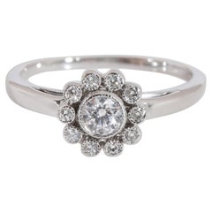 Tiffany & Co. Enchant Diamond Ring in Platinum 0.35 CTW