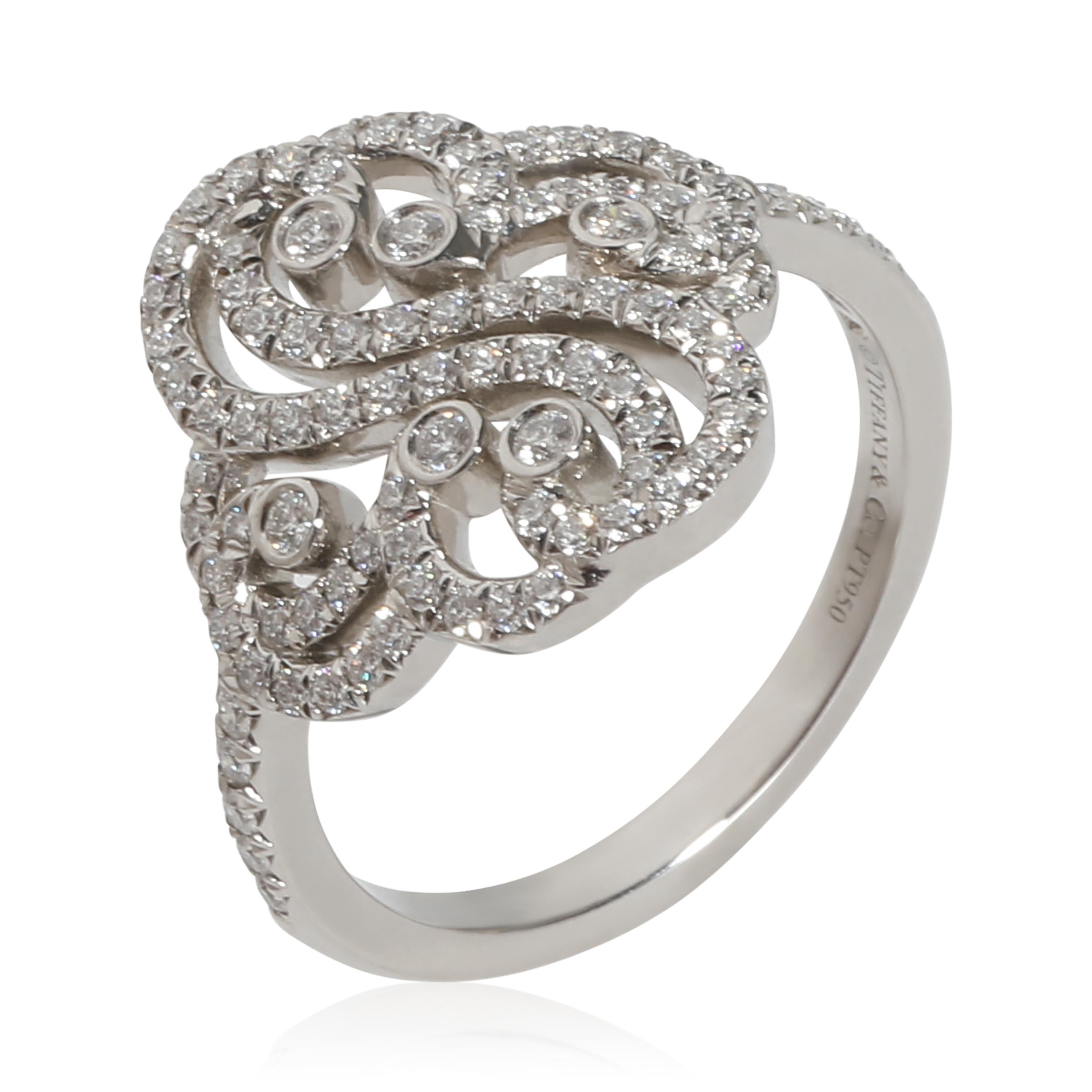 Tiffany & Co. Enchant Fashion Ring in  Platinum 0.4 CTW

PRIMARY DETAILS
SKU: 142354
Listing Title: Tiffany & Co. Enchant Fashion Ring in  Platinum 0.4 CTW
Condition Description: Whimsy is at the core of the Enchant collection from Tiffany & Co.