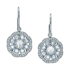 Tiffany & Co. Enchant Fleur Hook Earrings