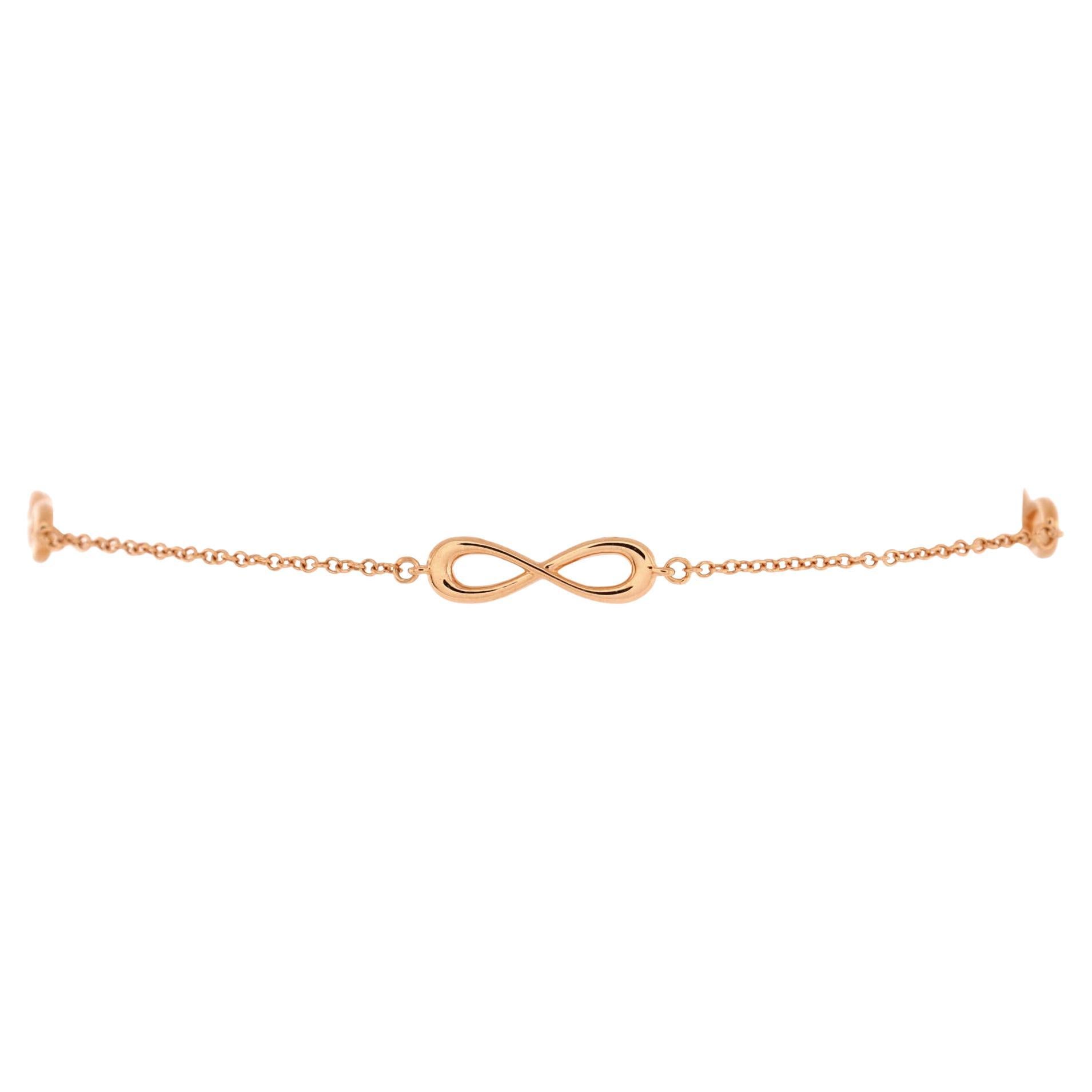 Tiffany 
Co. Pulsera Infinita Oro Rosa 18K