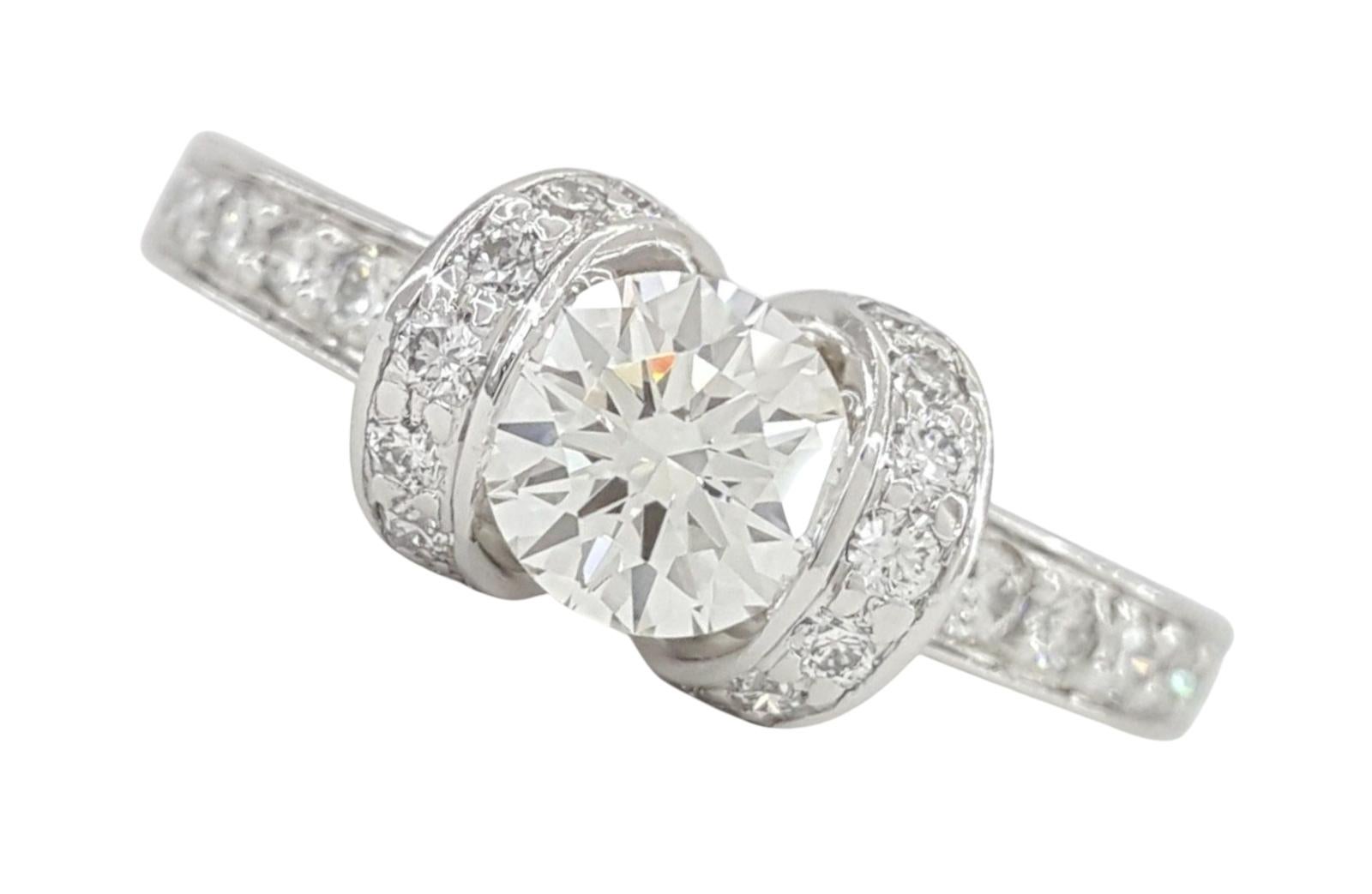 tiffany ribbon engagement ring