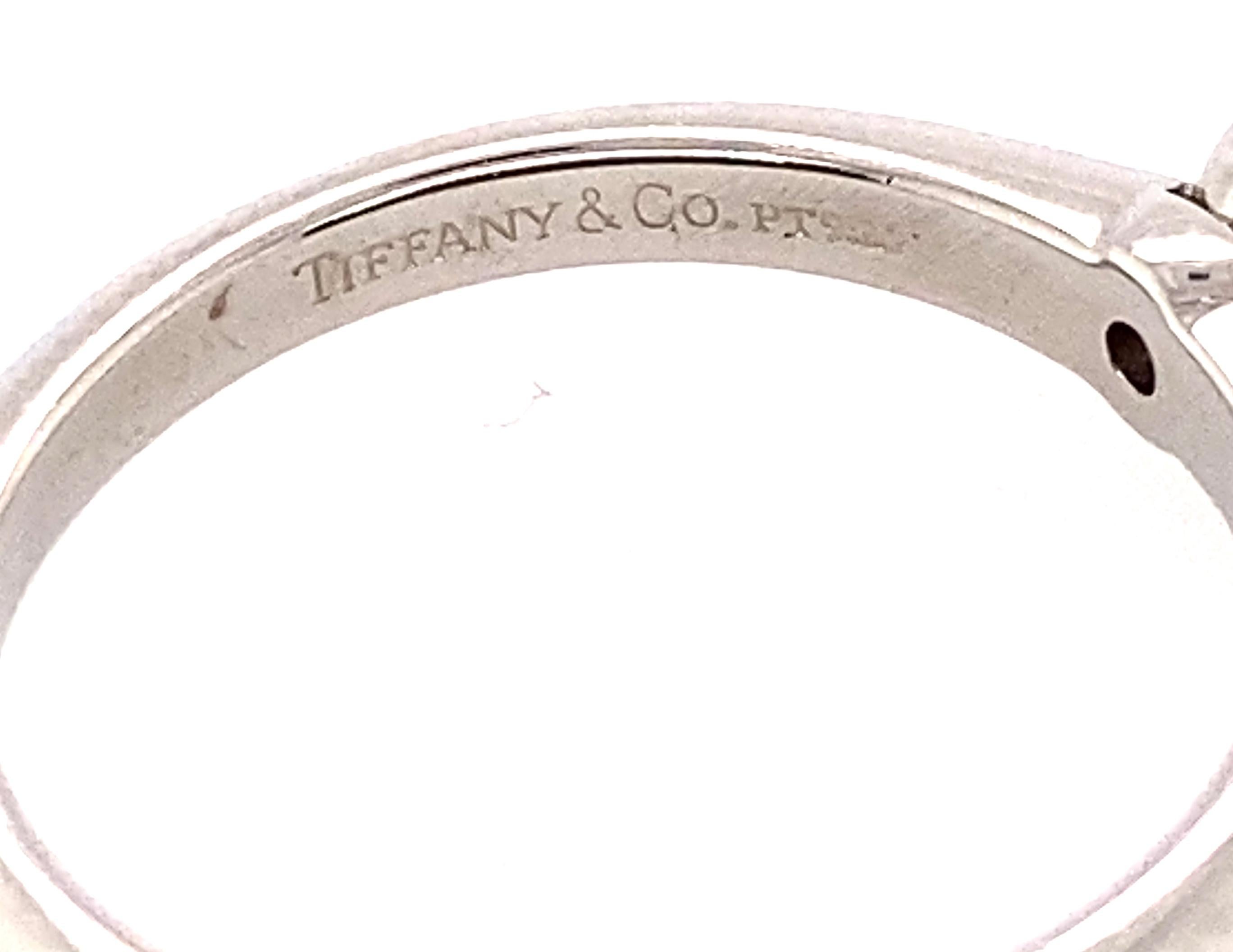 Tiffany & Co Bague de fiançailles .20ct G-VS1 Diamond Solitaire Platinum Pour femmes en vente