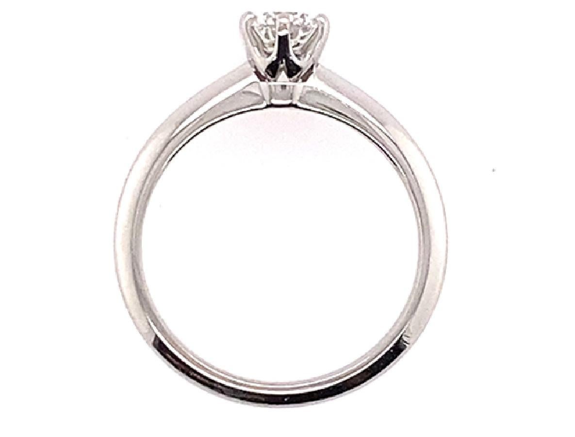 Tiffany and Co Engagement Ring .45ct HVS1 Diamond Solitaire Platinum