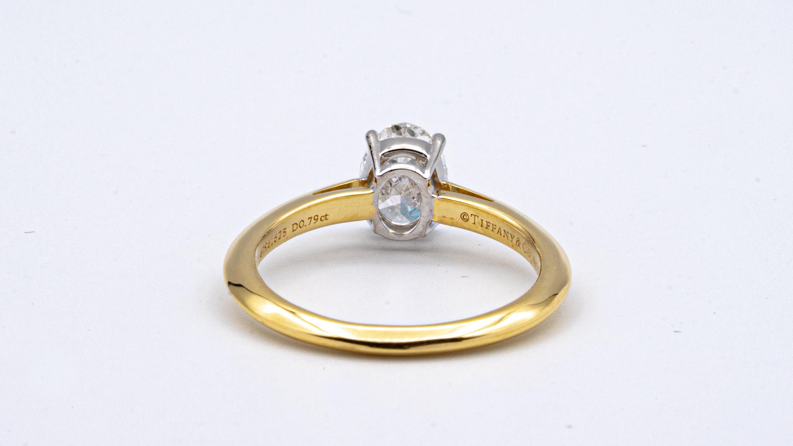 tiffany oval engagement rings