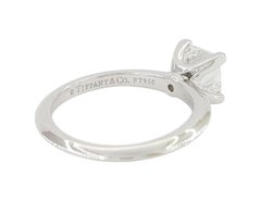 Tiffany & Co. Verlobungsring, Solitär Platin Diamantring