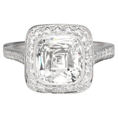 Tiffany & Co. Engagement Solitaire Platinum Diamond Ring
